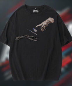 تیشرت نخ پنبه طرح Steroid