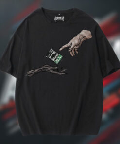 تیشرت نخ پنبه طرح Creatine